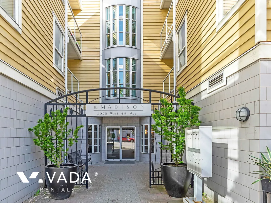 The Madison in Kitsilano - 2 Bedroom Apartment For Rent in Vancouver at 206 - 2929 West 4th Avenue, Vancouver, BC, V6K 1R3