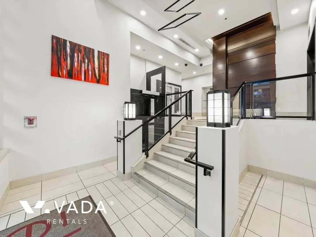 Elan in Downtown - Furnished 2 Bedroom Apartment For Rent in Vancouver at 1404 - 1255 Seymour Street, Vancouver, BC, V6B 0H1