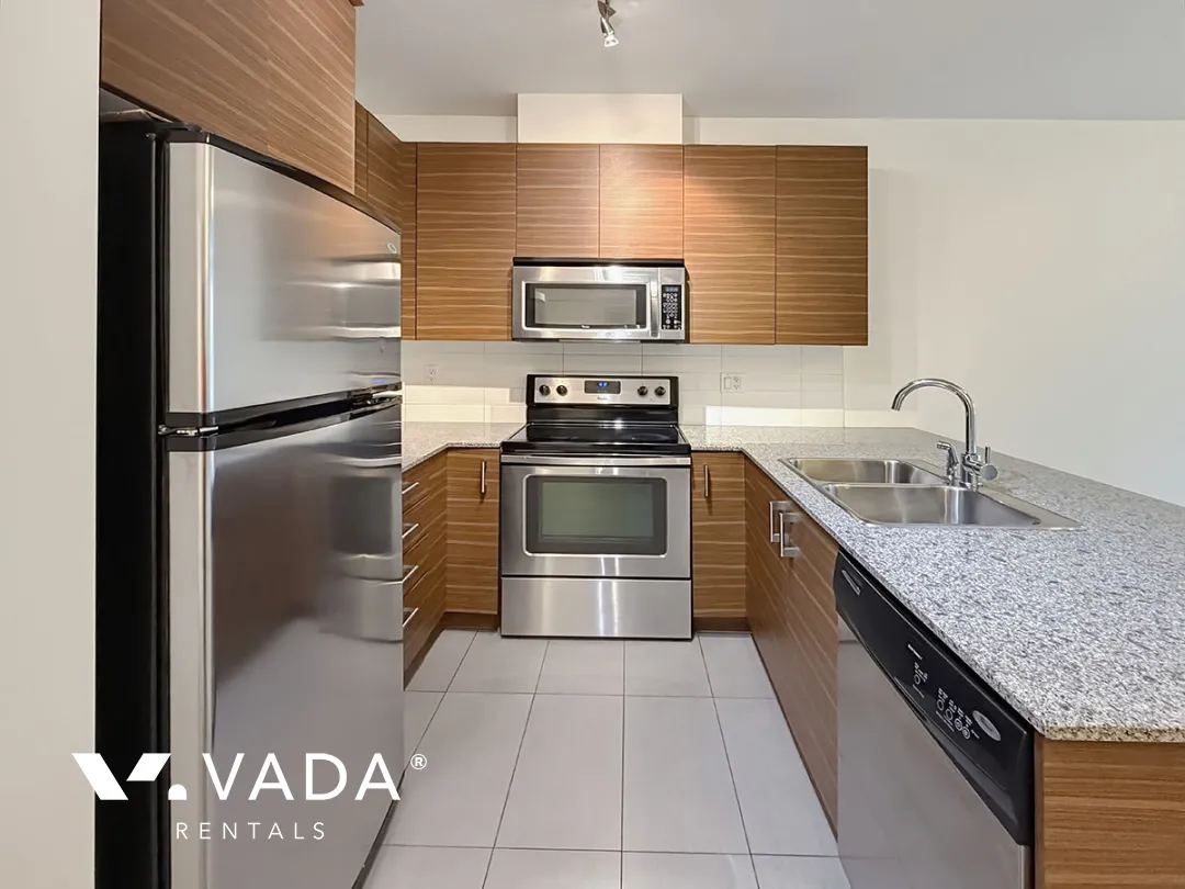 Macpherson Walk in Metrotown - 1 Bedroom Apartment For Rent in Burnaby at 209 - 5788 Sidley Street, Burnaby, BC, V5J 0E4