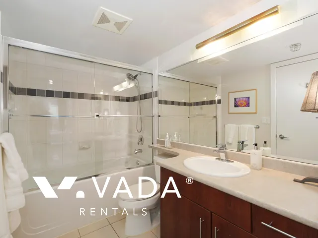 Brighton in Southeast False Creek - Furnished 2 Bedroom Apartment For Rent in Vancouver at 303 - 120 Milross Avenue, Vancouver, BC