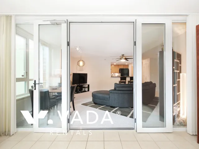 Brighton in Southeast False Creek - Furnished 2 Bedroom Apartment For Rent in Vancouver at 303 - 120 Milross Avenue, Vancouver, BC