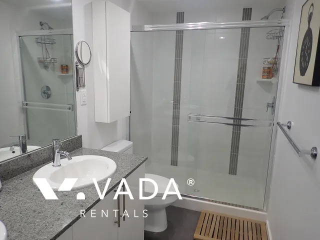 Nahanni in Port Moody Centre - Furnished 2 Bedroom Apartment For Rent in Port Moody at 506 - 660 Nootka Way, Port Moody, BC