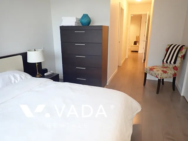 Nahanni in Port Moody Centre - Furnished 2 Bedroom Apartment For Rent in Port Moody at 506 - 660 Nootka Way, Port Moody, BC