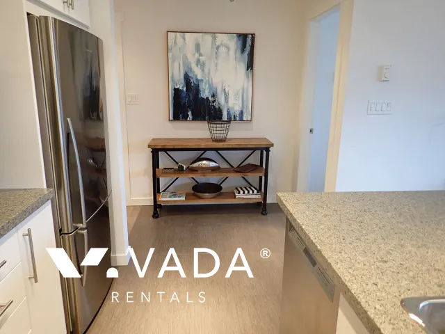 Nahanni in Port Moody Centre - Furnished 2 Bedroom Apartment For Rent in Port Moody at 506 - 660 Nootka Way, Port Moody, BC