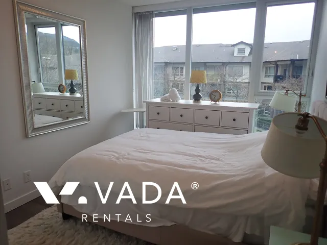 Nahanni in Port Moody Centre - Furnished 2 Bedroom Apartment For Rent in Port Moody at 506 - 660 Nootka Way, Port Moody, BC