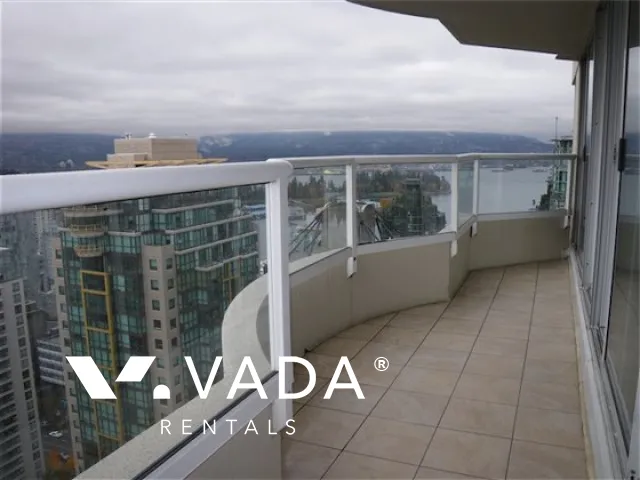 Emerald West in Downtown - 3 Bedroom Apartment For Rent in Vancouver at 2601 - 717 Jervis Street, Vancouver, BC