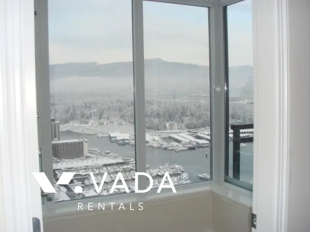 Ritz in Coal Harbour - 3 Bedroom Apartment For Rent in Vancouver at 3204 - 1211 Melville Street, Vancouver, BC