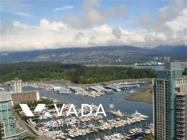 Ritz in Coal Harbour - 3 Bedroom Apartment For Rent in Vancouver at 3204 - 1211 Melville Street, Vancouver, BC