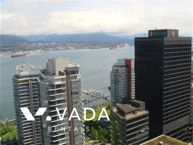Ritz in Coal Harbour - 3 Bedroom Apartment For Rent in Vancouver at 3204 - 1211 Melville Street, Vancouver, BC