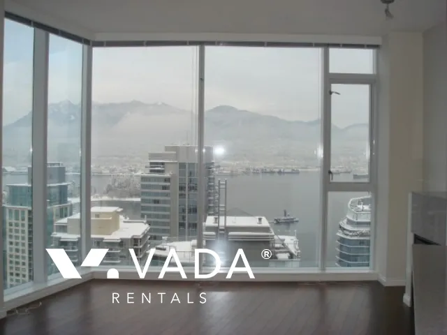Ritz in Coal Harbour - 3 Bedroom Apartment For Rent in Vancouver at 3204 - 1211 Melville Street, Vancouver, BC