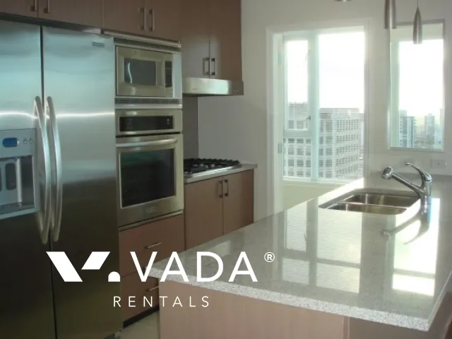 Ritz in Coal Harbour - 3 Bedroom Apartment For Rent in Vancouver at 3002 - 1211 Melville Street, Vancouver, BC