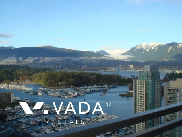 Ritz in Coal Harbour - 3 Bedroom Apartment For Rent in Vancouver at 3002 - 1211 Melville Street, Vancouver, BC