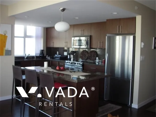 Creekside in Mount Pleasant East - Furnished 2 Bedroom Apartment For Rent in Vancouver at 1606 - 125 Milross Avenue, Vancouver, BC