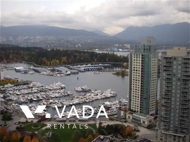 Ritz in Coal Harbour - 3 Bedroom Apartment For Rent in Vancouver at 2702 - 1211 Melville Street, Vancouver, BC