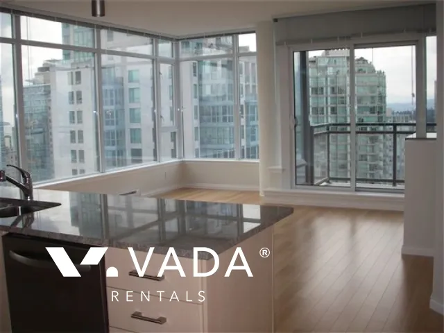 Ritz in Coal Harbour - 3 Bedroom Apartment For Rent in Vancouver at 2702 - 1211 Melville Street, Vancouver, BC