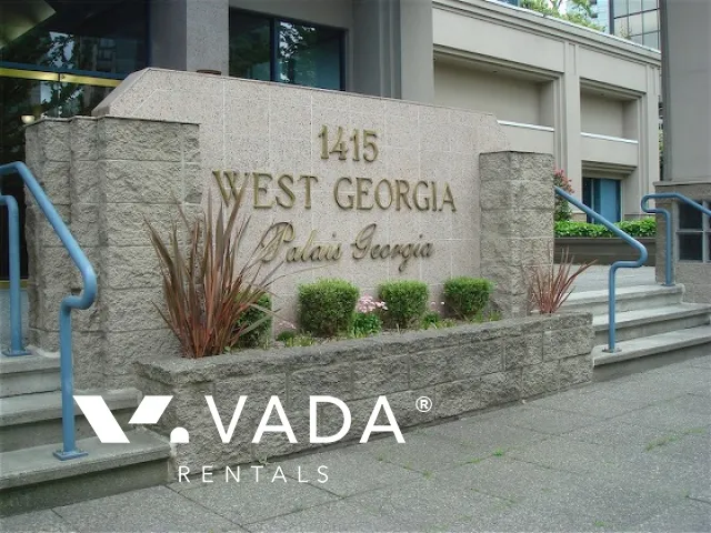Palais Georgia in Coal Harbour - 2 Bedroom Apartment For Rent in Vancouver at 2201 - 1415 West Georgia Street, Vancouver, BC
