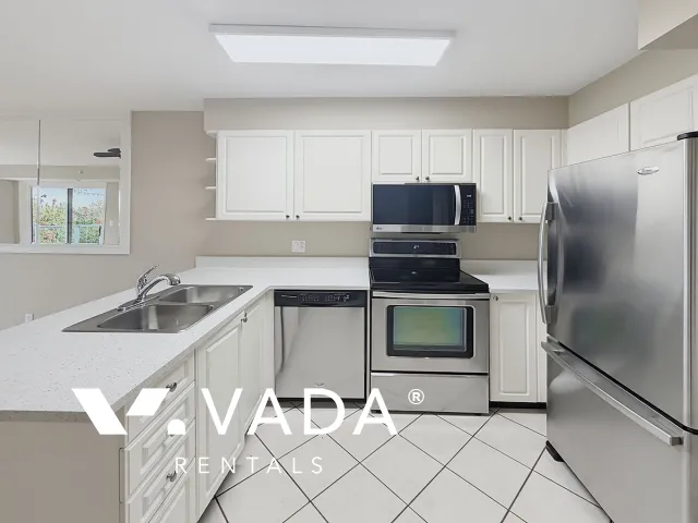 Waterside in Riverdale - 1 Bedroom Apartment For Rent in Richmond at 446 - 5880 Dover Crescent, Richmond, BC, V7C 5P5