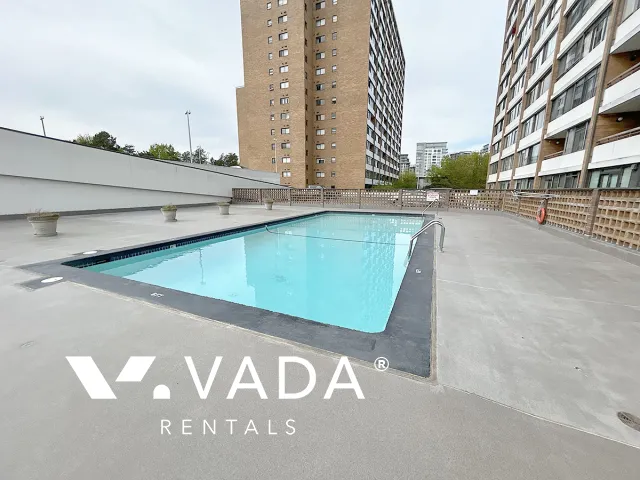 Regency Park Towers in Brighouse - 1 Bedroom Apartment For Rent in Richmond at 606 - 6651 Minoru Boulevard, Richmond, BC, V6Y 1Z2