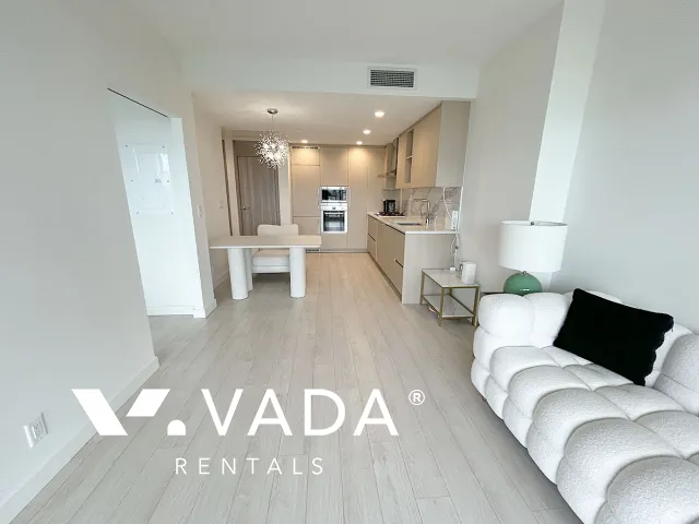 Concord Brentwood Hillside East in Brentwood - Furnished 1 Bedroom Apartment For Rent in Burnaby at 601 - 4890  Lougheed Highway, Burnaby, BC, V5C 0N2