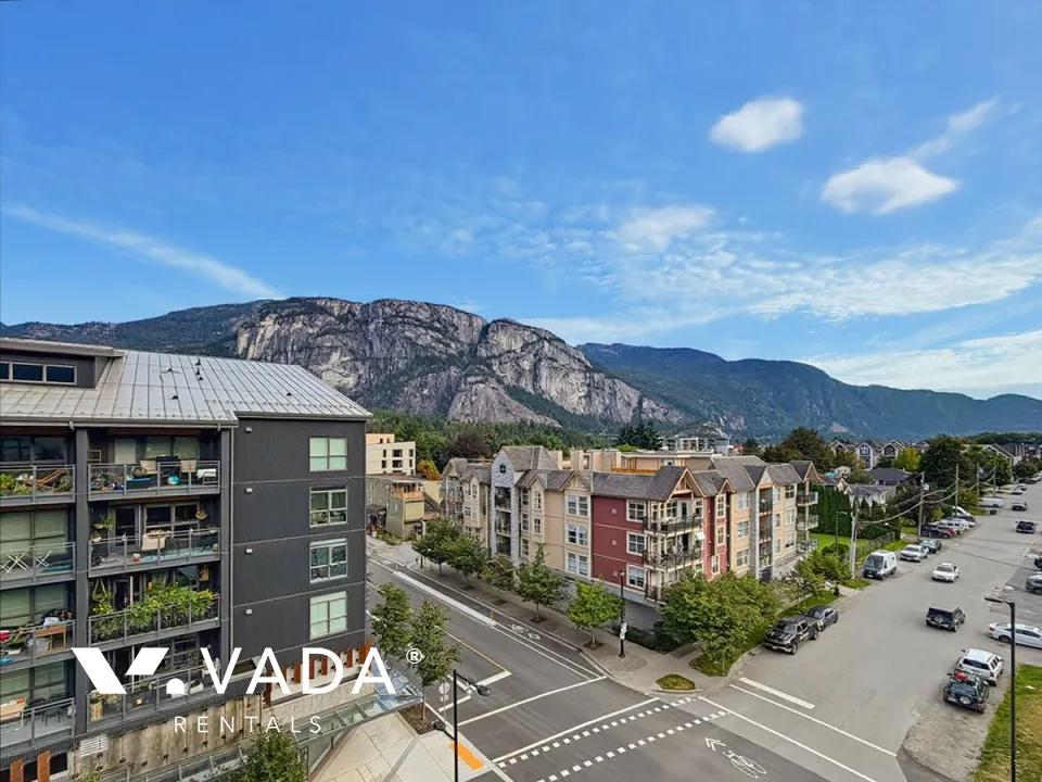 The Lauren in Downtown Squamish - 2 Bedroom Loft For Rent in Squamish at 604 - 38013 Third Avenue, Squamish, BC, V8B 0Z8