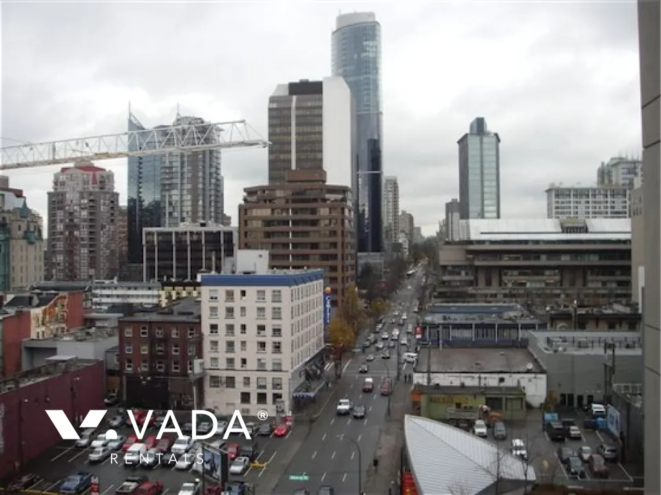Mondrian in Downtown - Studio For Rent in Vancouver at 1201 - 989 Richards Street, Vancouver, BC