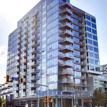 Building - One River Park Place in Richmond, BC at 5233 Gilbert Road