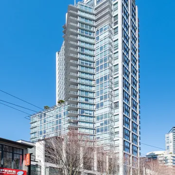 Elan in Yaletown - 1 Bedroom Apartment For Rent in Vancouver 2004 - 1255 Seymour Street, Vancouver, BC, V6B 0H1