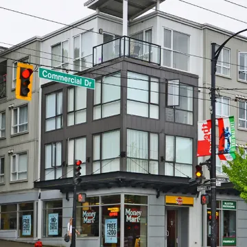 City View Terraces in Commercial Drive - 2 Bedroom Apartment For Rent in Vancouver 402 - 1718 Venables Street, Vancouver, BC, V5L 2H4