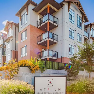 Atrium in Langley City - 1 Bedroom Apartment For Rent in Langley 106 - 19945 Brydon Crescent, Langley, BC, V3A 0P4