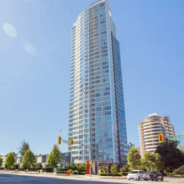 Chancellor in Metrotown - 2 Bedroom Apartment For Rent in Burnaby 902 - 4880 Bennett Street, Burnaby, BC