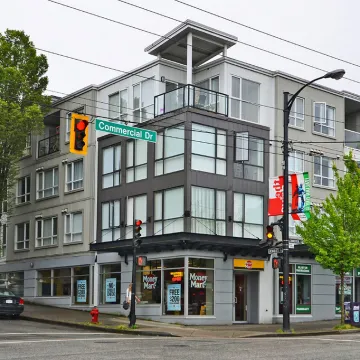 City View Terraces in Commercial Drive - 2 Bedroom Apartment For Rent in Vancouver 402 - 1718 Venables Street, Vancouver, BC, V5L 2H4