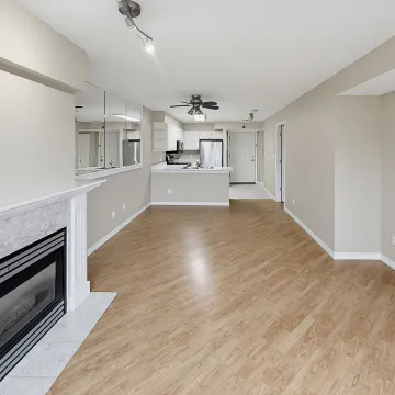 Waterside in Riverdale - 1 Bedroom Apartment For Rent in Richmond 446 - 5880 Dover Crescent, Richmond, BC, V7C 5P5