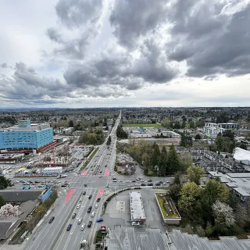 Belvedere in Whalley - 1 Bedroom Apartment For Rent in Surrey 2610 - 9675 King George Boulevard, Surrey, BC, V3T 0T7