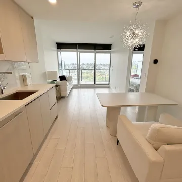 Concord Brentwood Hillside East in Brentwood - Furnished 1 Bedroom Apartment For Rent in Burnaby 601 - 4890  Lougheed Highway, Burnaby, BC, V5C 0N2