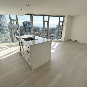 Elan in Downtown - 2 Bedroom Apartment For Rent in Vancouver 2801 - 1255 Seymour Street, Vancouver, BC, V6B 0H1