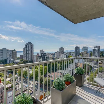 Barclay House in The West End - Ocean View 2 Bedroom Penthouse For Rent 1604 - 1770 Barclay Street, Vancouver, BC, V6G 1K5