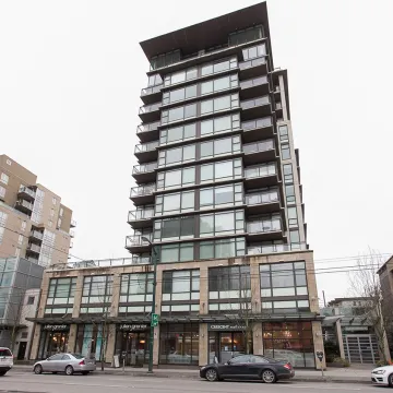 The Zone in Fairview - 1 Bedroom Apartment For Rent in Vancouver 301 - 1068 West Broadway, Vancouver, BC, V6H 0A7
