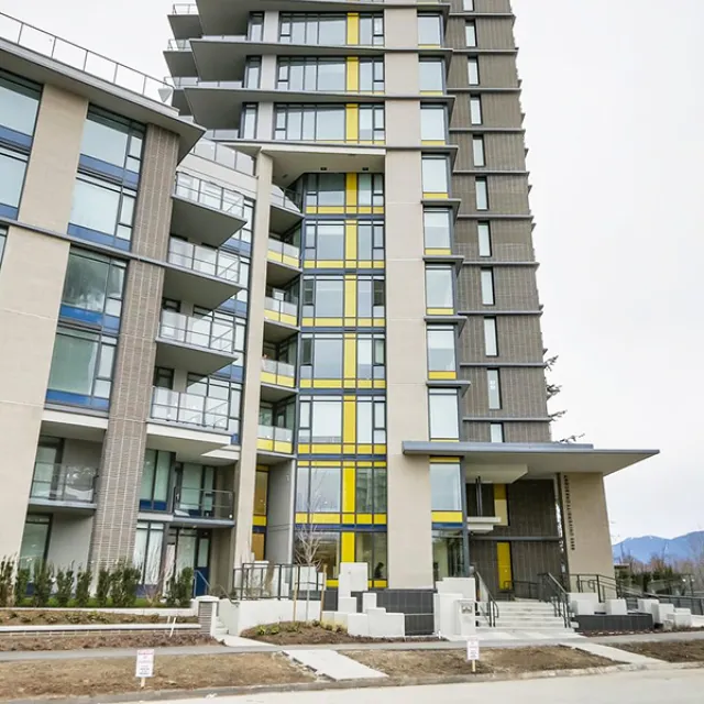 Building - The Peak in Burnaby, BC at 8850 University Crescent