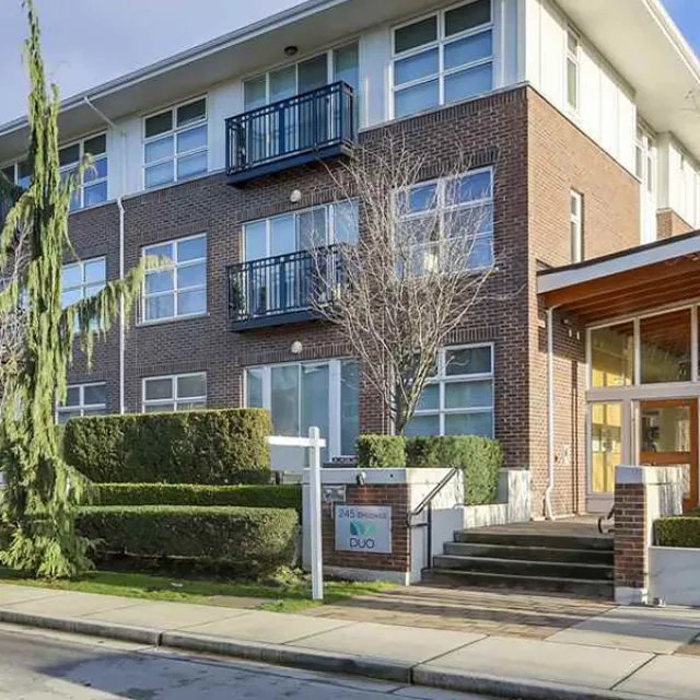 Building - Duo at Port Royal in New Westminster, BC at 245 Brooks Street