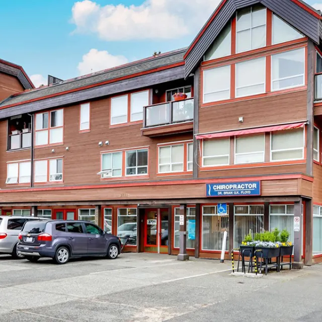 Building - Delbrook Plaza in North Vancouver, BC at 3721 Delbrook Avenue