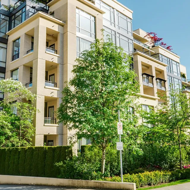 Building - One University Crescent in Burnaby, BC at 9320 University Crescent