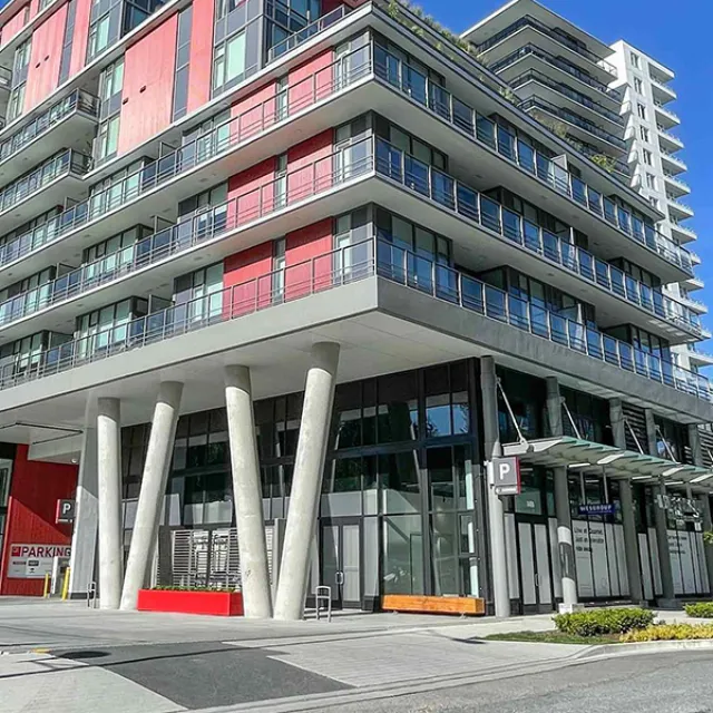 Building - Quartet in Vancouver, BC at 3451 Sawmill Crescent Building - Quartet in Vancouver, BC at 3451 Sawmill Crescent