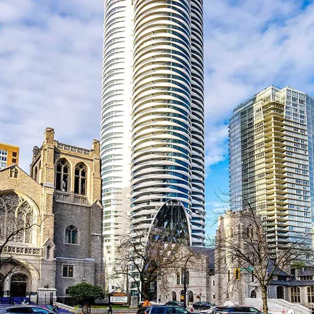 Building - The Butterfly in Vancouver, BC at 1019 Nelson Street Building - The Butterfly in Vancouver, BC at 1019 Nelson Street