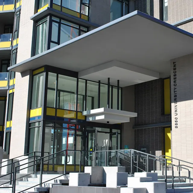 Building - The Peak in Burnaby, BC at 8850 University Crescent