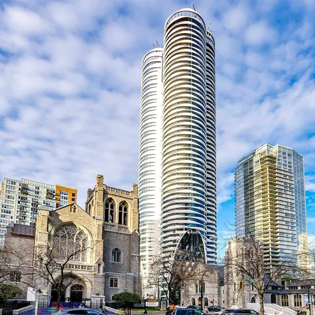 Building - The Butterfly in Vancouver, BC at 1019 Nelson Street Building - The Butterfly in Vancouver, BC at 1019 Nelson Street