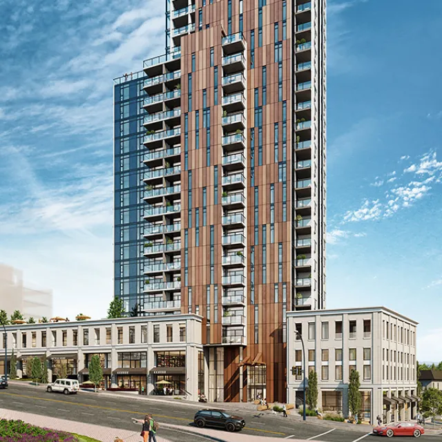 Loma in Maillardville - 1 Bedroom Apartment For Rent in Coquitlam 1610 - 901 Lougheed Highway, Coquitlam, BC