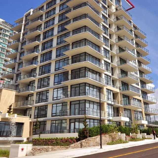 Atrium at the Pier in Lower Lonsdale - 2 Bedroom Apartment For Rent in North Vancouver 605 - 162 Victory Ship Way, North Vancouver, BC