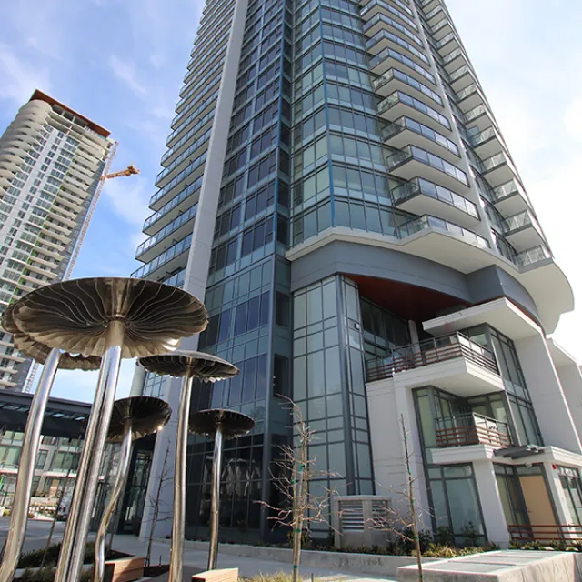 The Park Metrotown in Metrotown - 1 Bedroom Apartment For Rent in Burnaby 301 - 4900 Lennox Lane, Burnaby, BC