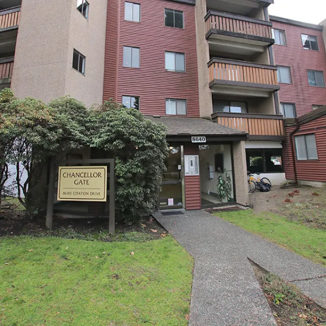 Chancellor Gate in Brighouse - 1 Bedroom Apartment For Rent in Richmond 316 - 8640 Citation Drive, Richmond, BC