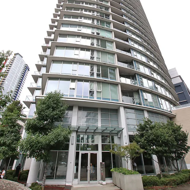 Espana in Downtown - Furnished 2 Bedroom Apartment For Rent in Vancouver 3201 - 689 Abbott Street, Vancouver, BC